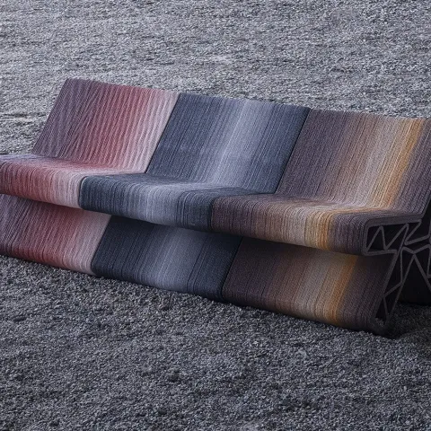 Inorganic Growth: 3D Printed Street Furniture from Urban Rubble