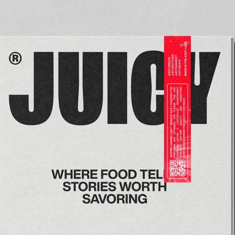 Juicy Foods: A Food Brand Identity That Mixes Type and Tech