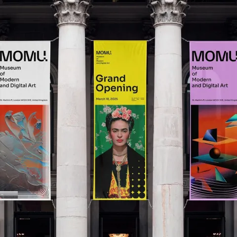 Museum Brand Identity Design: Resonance in Motion for MOMU