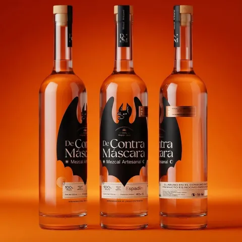Packaging Design Mezcal DeContra by Nani Astúa