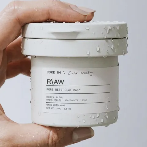 Skincare Packaging Design Brand Identity System for R/AW
