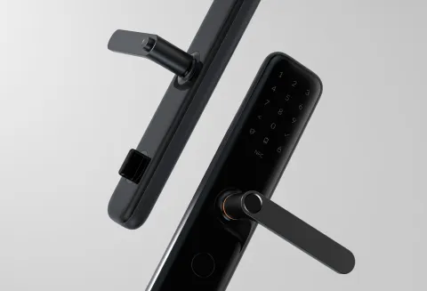Touch smart door lock - Industrial Design