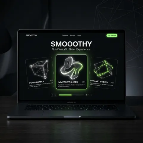 Design: Smooothy Slider Library by Federico Valla