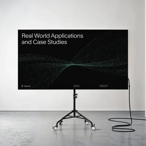 Generative Brand Identity: .raw lab Designs Temporal