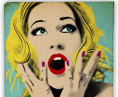 Simple Roy Lichtenstein Style in Illustrator and Photoshop