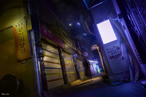 Diving into the Off-World with Alberto Urra - Cyberpunk Photography