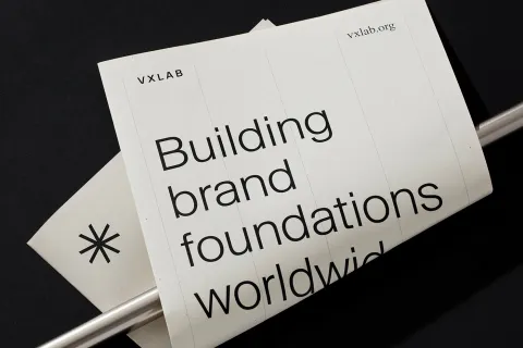 Minimalist Branding for VXLAB Architectural Studio