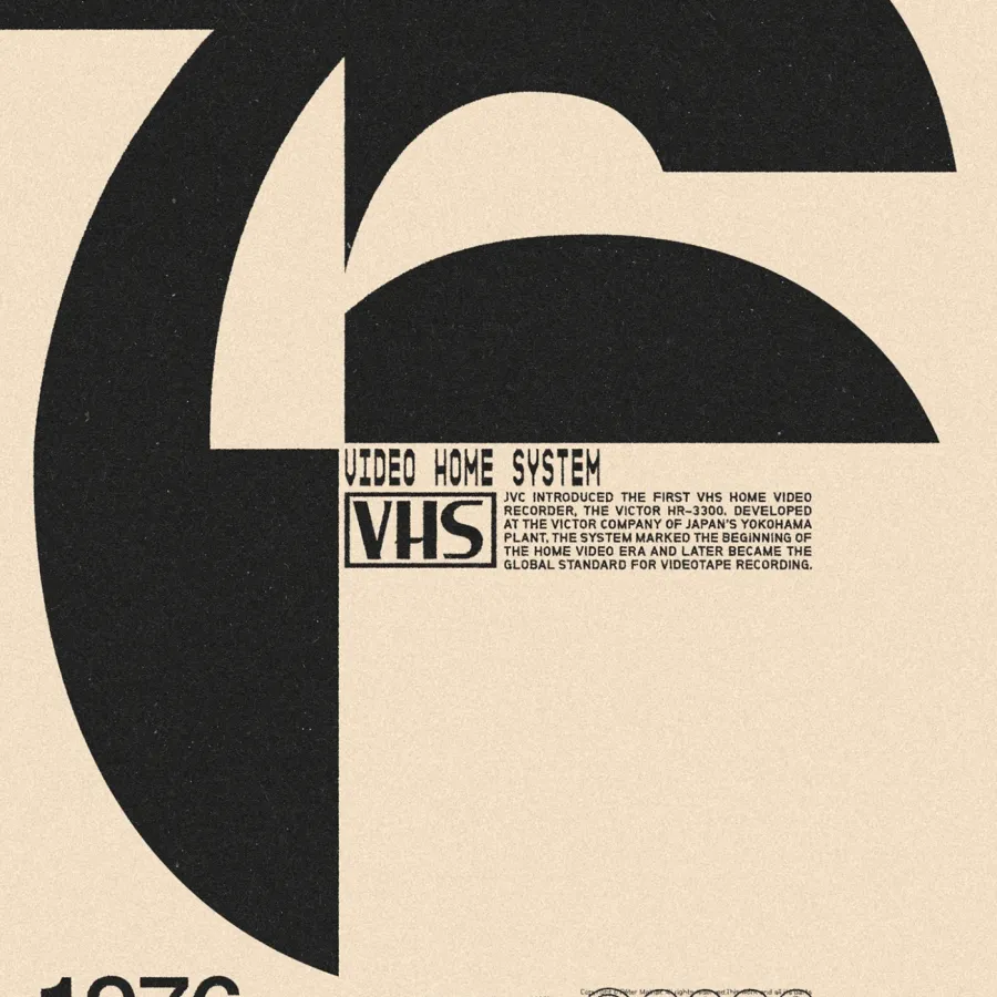 1976 (2026) branding hero layout mockup