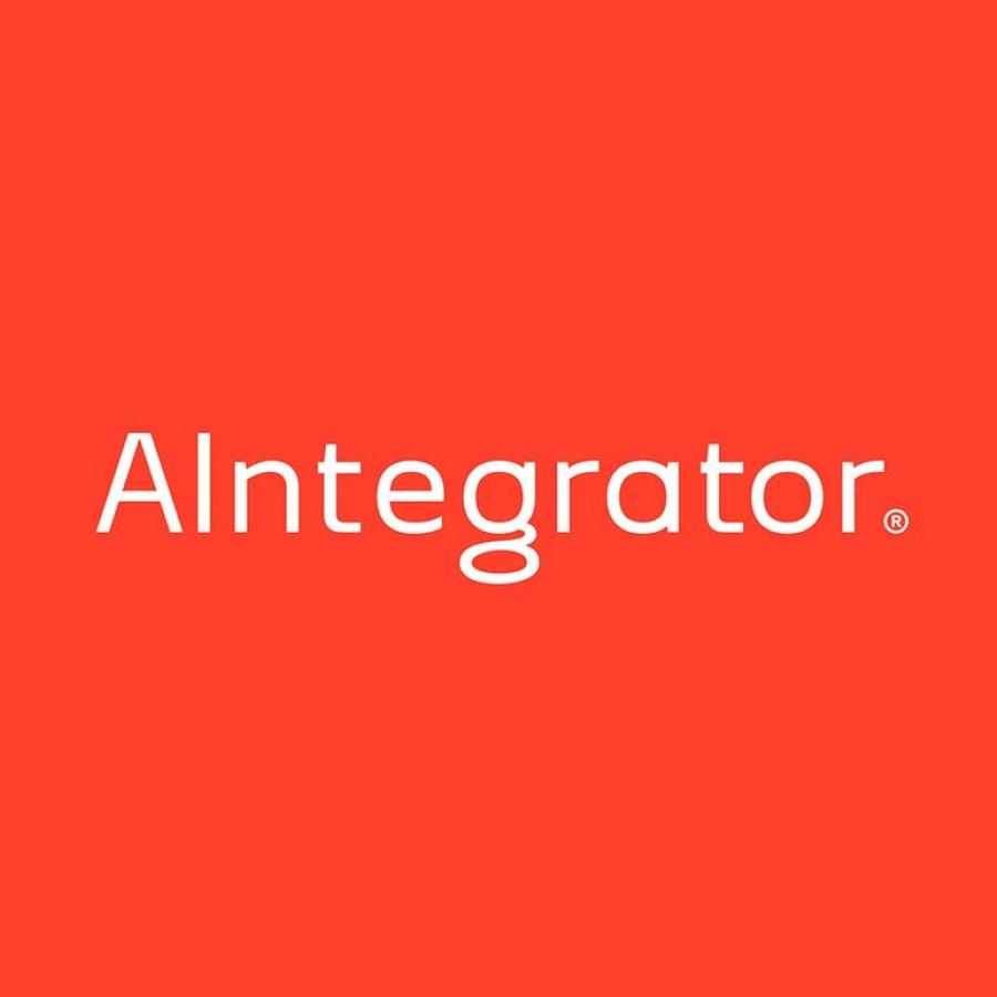 AIntegrator branding hero packaging mockup design