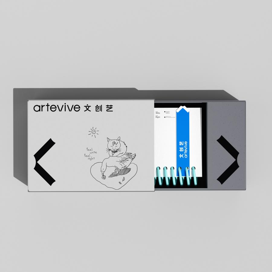 Artevive Rebranding Design branding hero layout mockup