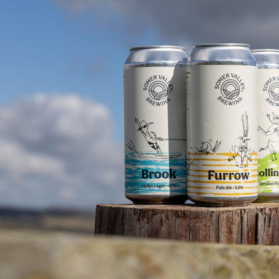 Somer Valley Brewing identity by Supple Studio