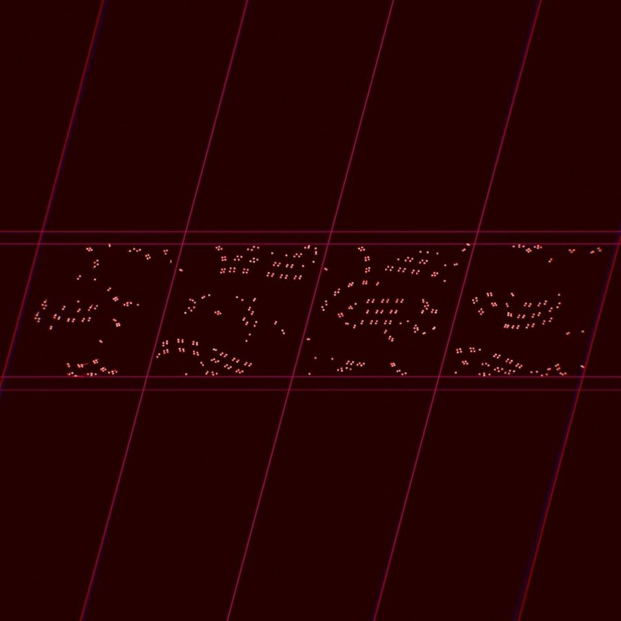 Ciel dotted-matrix hero specimen by Léa Bruneau for Production Type