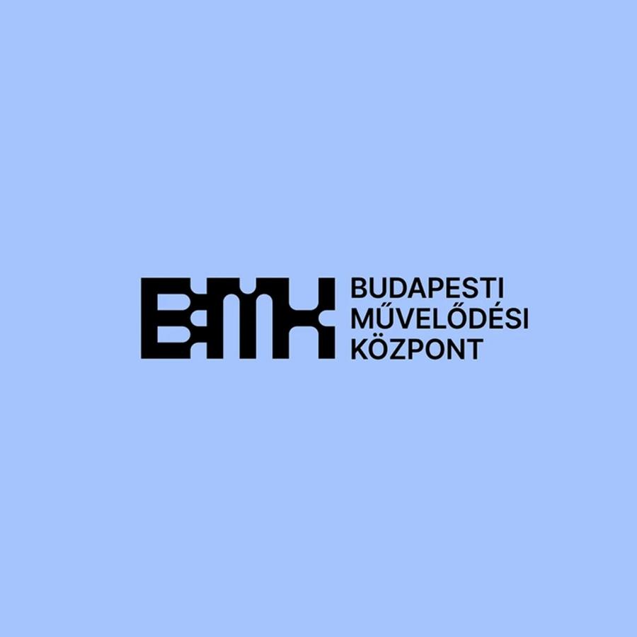Budapest cultural center brand identity by DE_FORM studio — primary logo mark