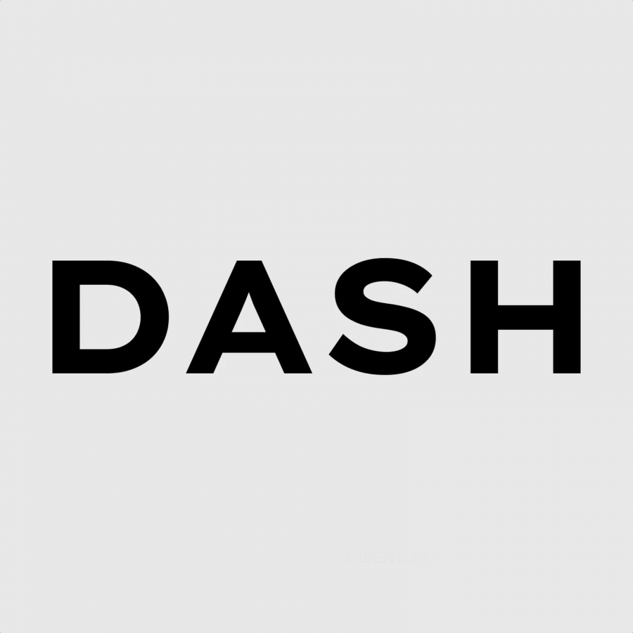 Dash neobank brand identity app screen overview