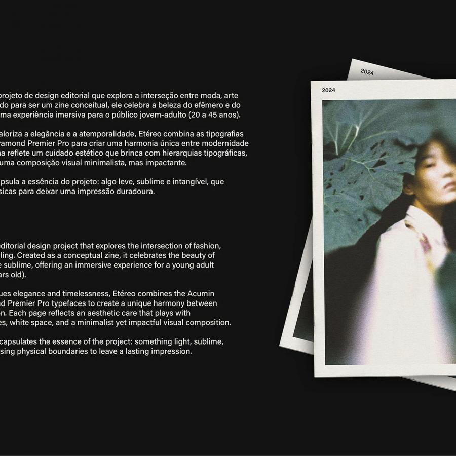 etéreo zine m martins estúdio editorial layouts design