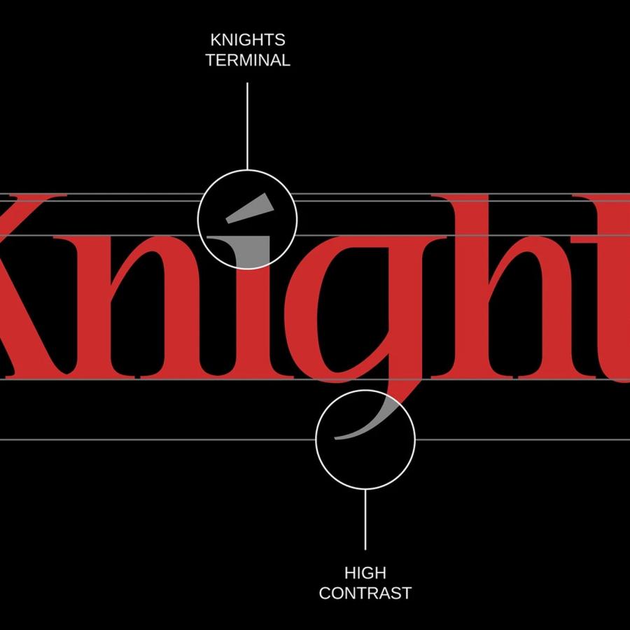 Knights & Fighters typography architectural stone Roman inscription poster by Noodle Wang