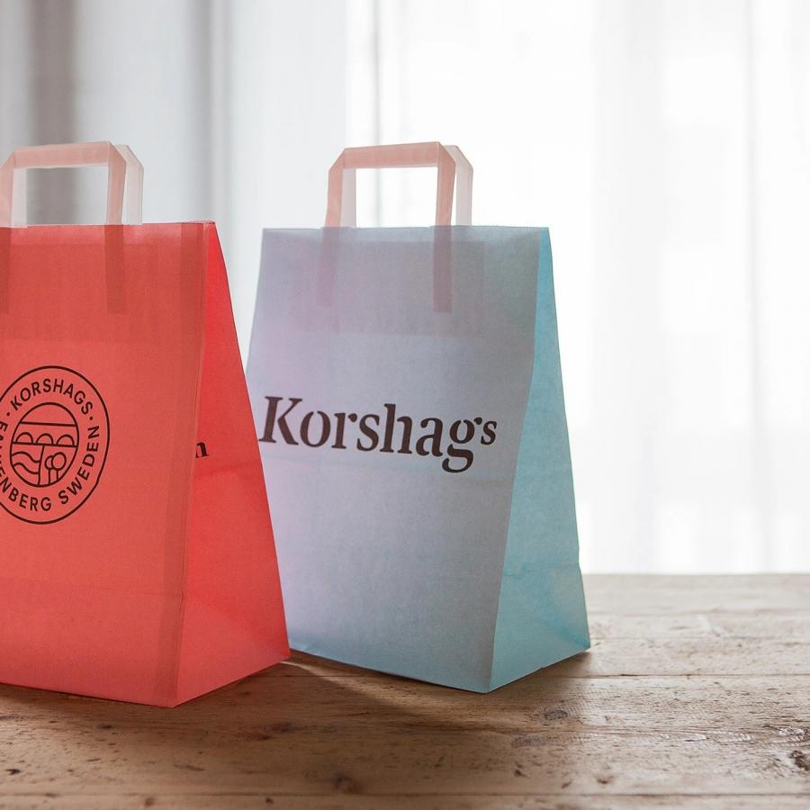 Swedish coastal landscape in Korshags packaging design by Kurppa Hosk