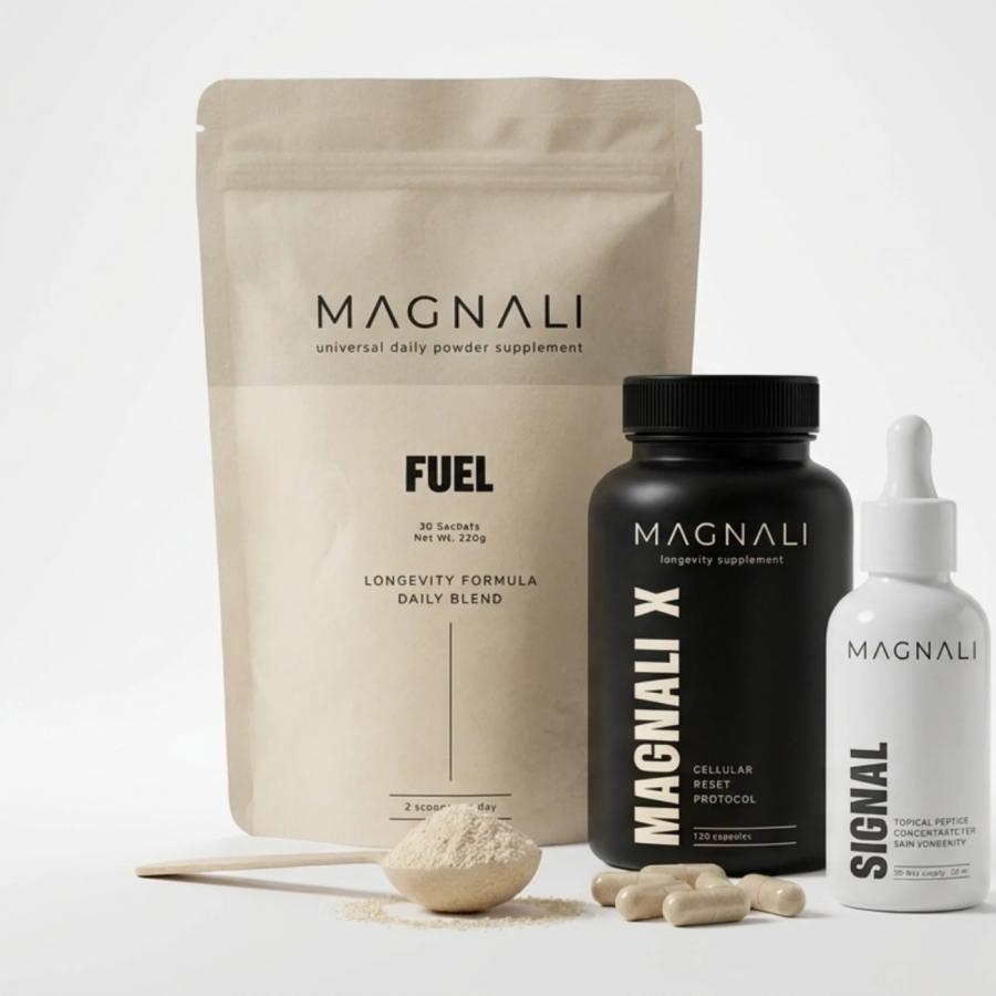 Minimal supplement packaging design wellness branding project by Helen Arkhipochkina