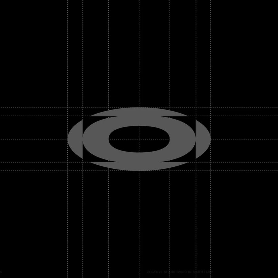 ODER-STUDIOS brand identity geometric emblem mark