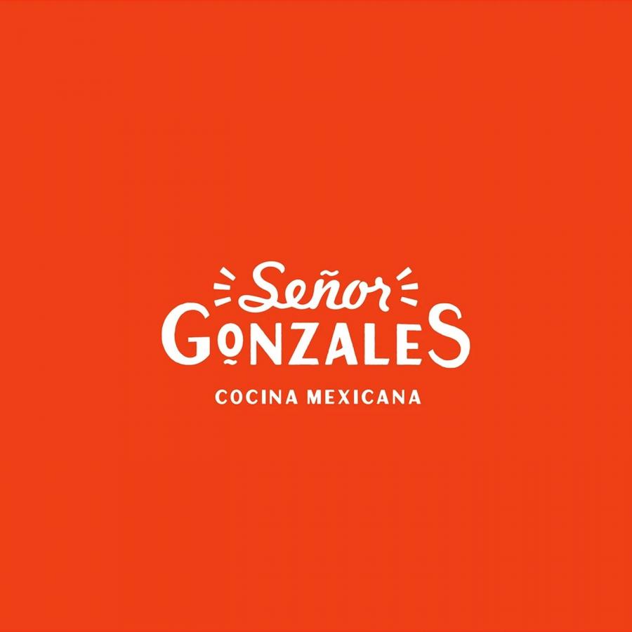 Animated custom lettering for a mexican restaurant branding visual identity.