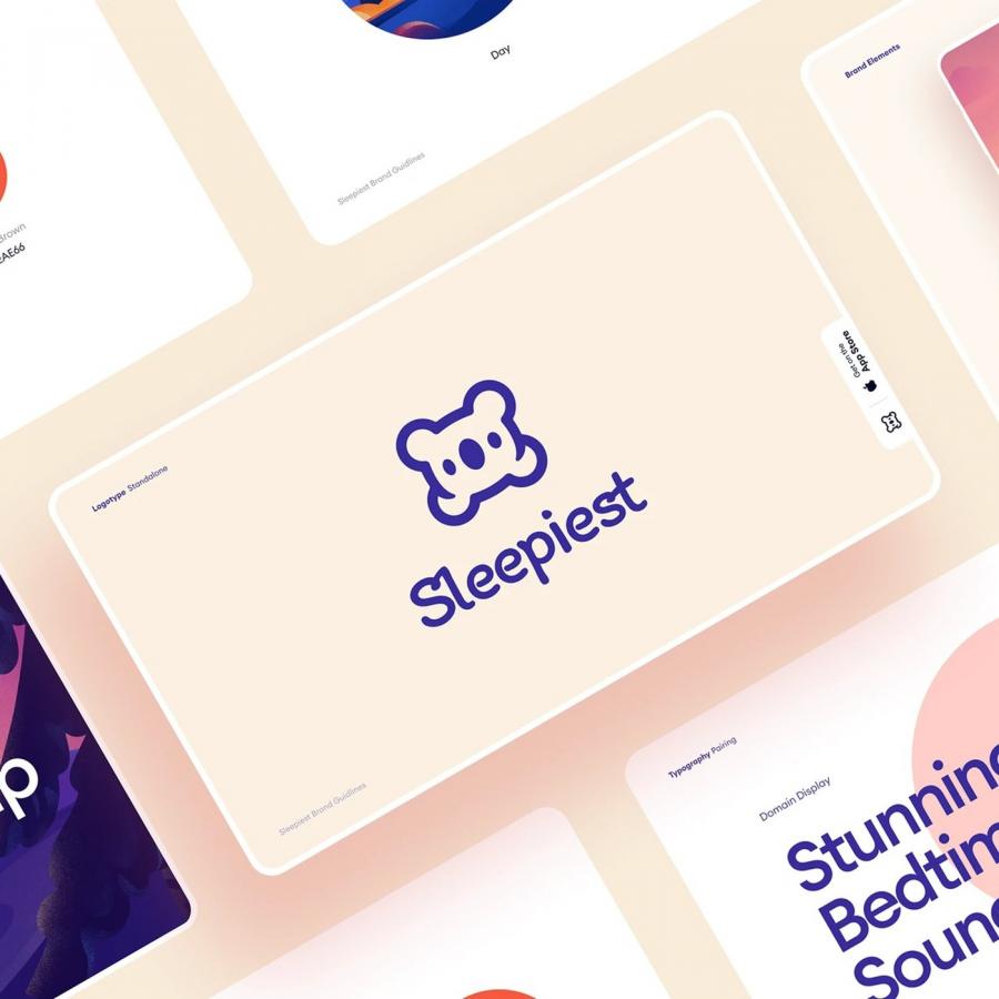 Sleepiest onboarding screens and gentle celestial illustration art direction by Cuberto