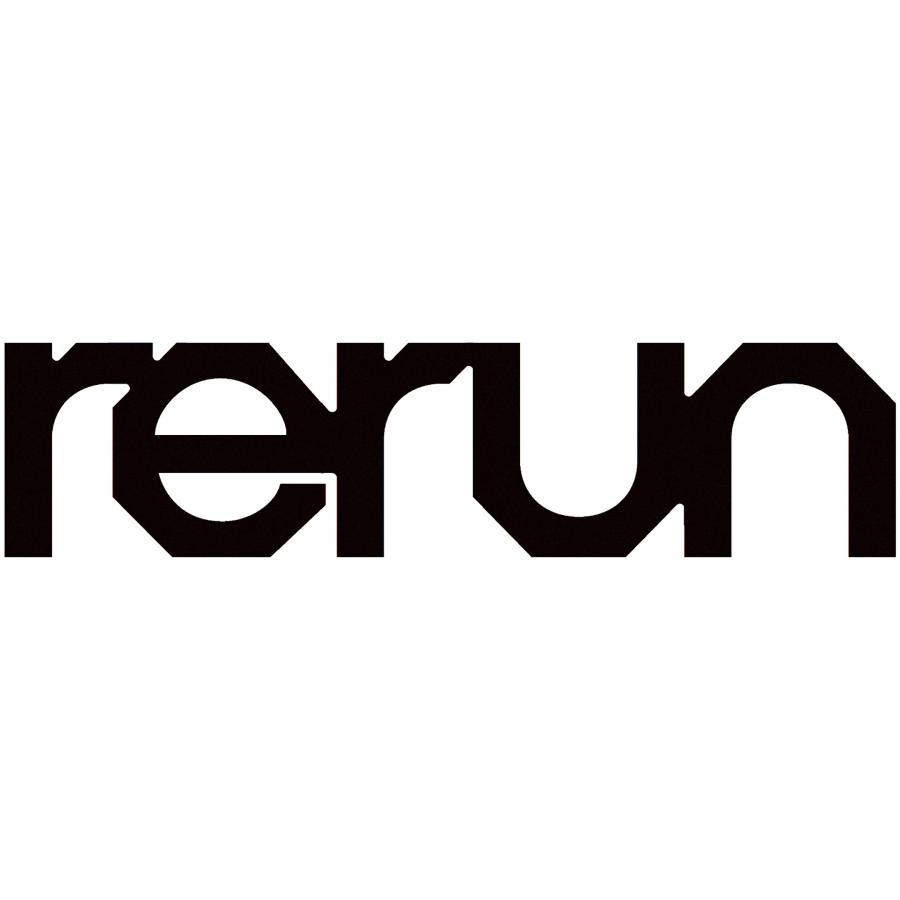 Rerun branding hero graphic mockup