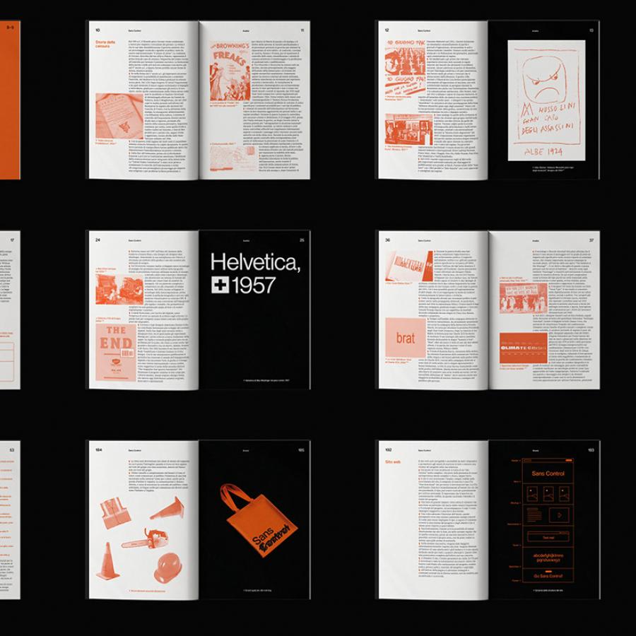Sans Control - Free Font free fonts hero layout mockup