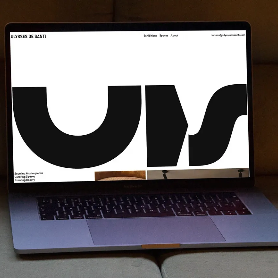 UDS Website digital web design hero interface mockup